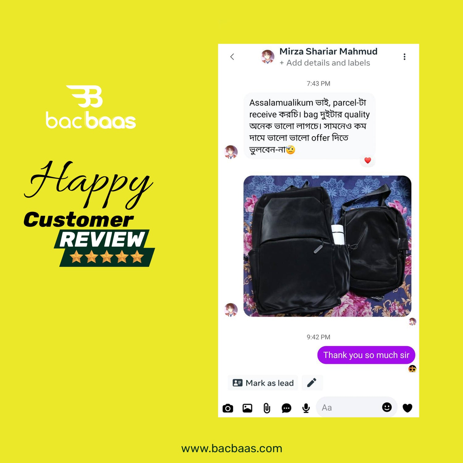 2p Combo Offer New Laptop Backpack Waterproof Bag BLACK