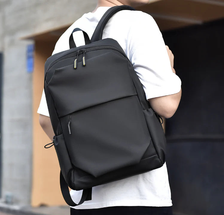 Bacbaas Black-0056 Waterproof Backpack Premium Lightweight Laptop Bag
