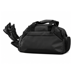 Water-Resistant Duffel Gym Bag 36L – Multi-Pocket Travel Bag with Shoe Compartment