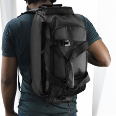 Water-Resistant Duffel Gym Bag 36L – Multi-Pocket Travel Bag with Shoe Compartment