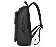 Bacbaas Black-0056 Waterproof Backpack Premium Lightweight Laptop Bag