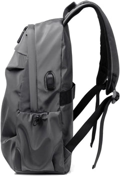 Multi-Purpose Leather Backpack for All Ages Ash