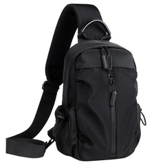 JackKevin Men's 2-in-1 Combo Set – Leather Backpack 20-35L & Theftproof Crossbody Bag Bundle Offer
