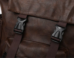 Bacbaas Waterproof Men’s Large Capacity Backpack - Coffee Brown