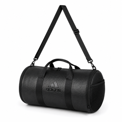 Black Stylish Mini PU Leather Duffle Bag