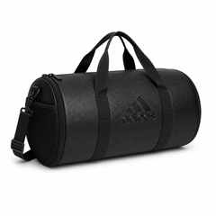 Black Stylish Mini PU Leather Duffle Bag