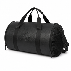 Black Stylish Mini PU Leather Duffle Bag