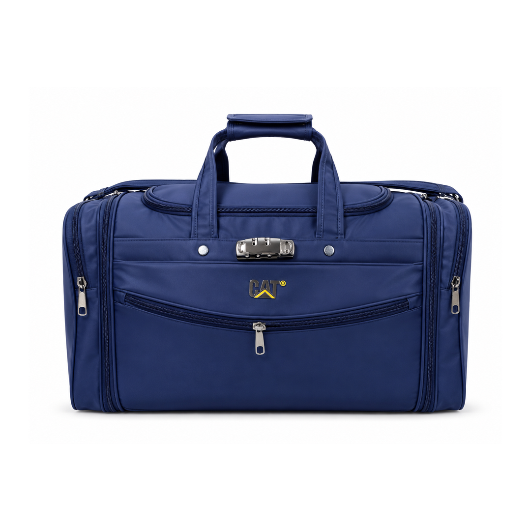 Expandable Water-Resistant Foldable Travel Bag with Ventilated Shoe Pocket