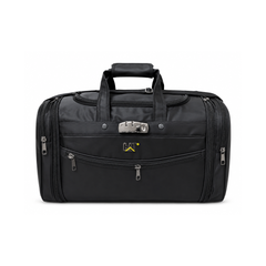 Expandable Water-Resistant Foldable Travel Bag with Ventilated Shoe Pocket