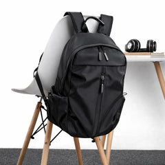 JackKevin Men's 2-in-1 Combo Set – Leather Backpack 20-35L & Theftproof Crossbody Bag Bundle Offer