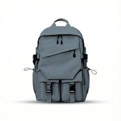 Zebra Backpack – 18” Multi-Compartment Regular use Backpack Bag Gray
