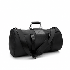Versatile Black 3 Way Convertible Duffel Bag 36L – Handbag, Backpack & Shoulder Carry