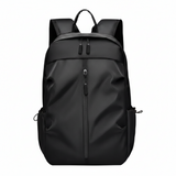 Premium Waterproof Soft Leather Backpack 18 Inch – Multi-Purpose School Office Travel Bag