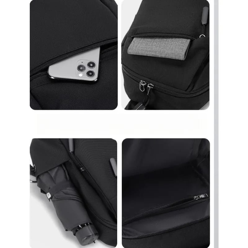 Small Zebra Crossbody Bag Sling Bag Shoulder bag Black