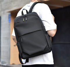 Bacbaas Black-0056 Waterproof Backpack Premium Lightweight Laptop Bag