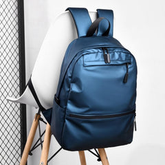 Fashion MAB207S Blue Water Resistant Backpack 22L – Oxford Polyester 16.5" Laptop Bag 5 Chambers 0.54kg